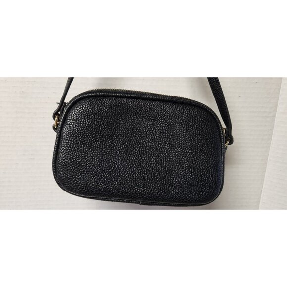 Coach Black Leather Crossbody Bag F 35940 - Picture 3 of 11